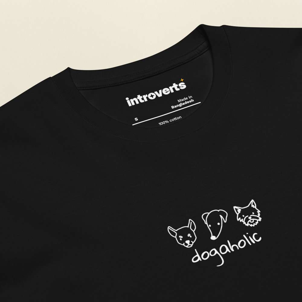 Dogaholic T-Shirt Neck