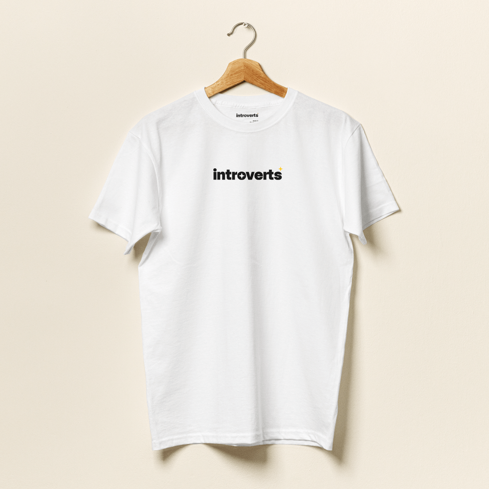 Introverts T-Shirt White