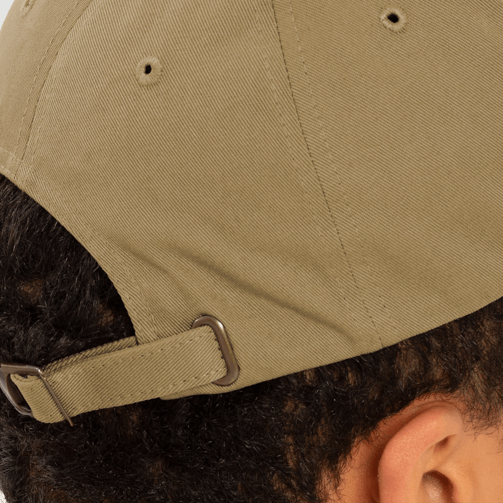Stay Home Club Cap Khaki Back