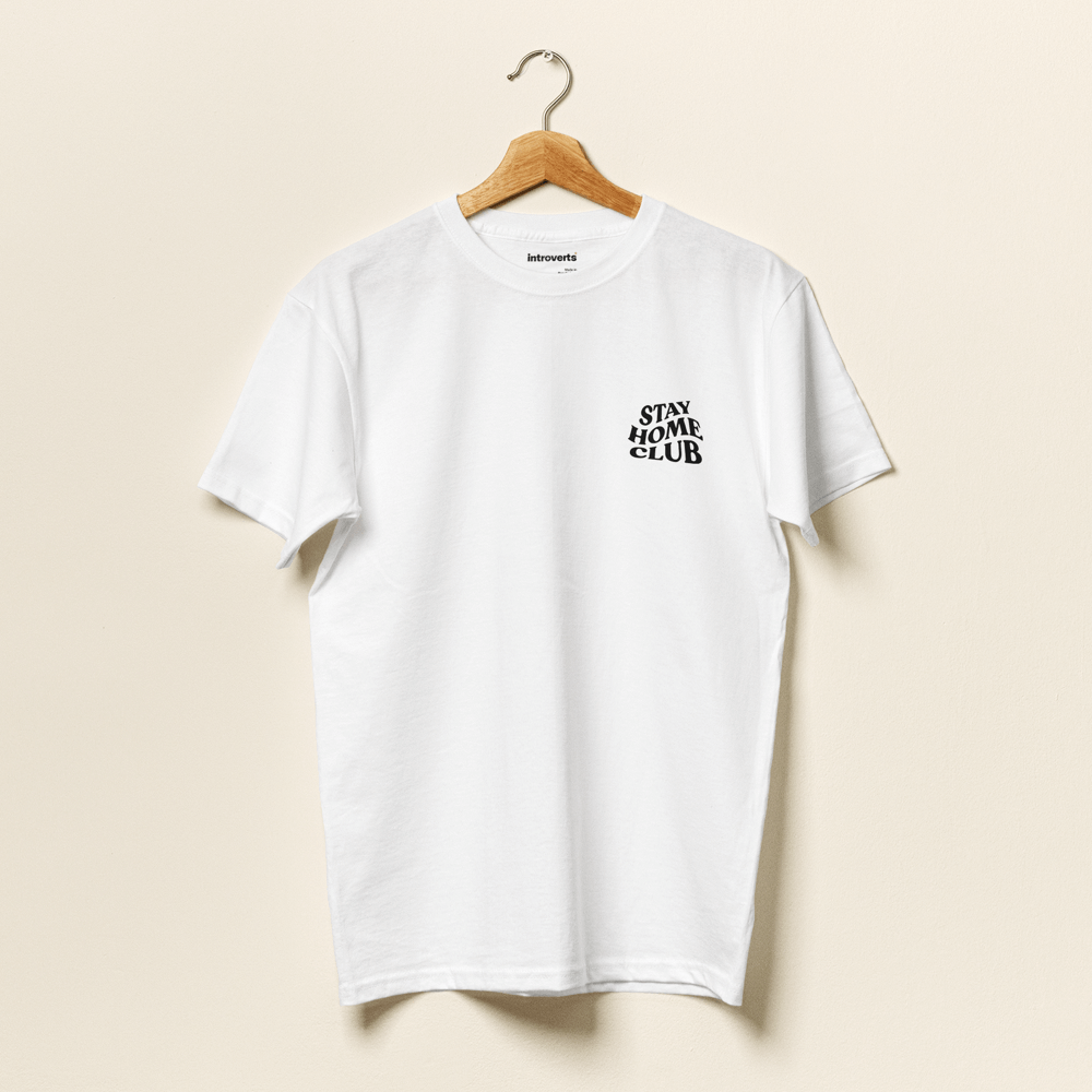 Stay Home Club T-Shirt White